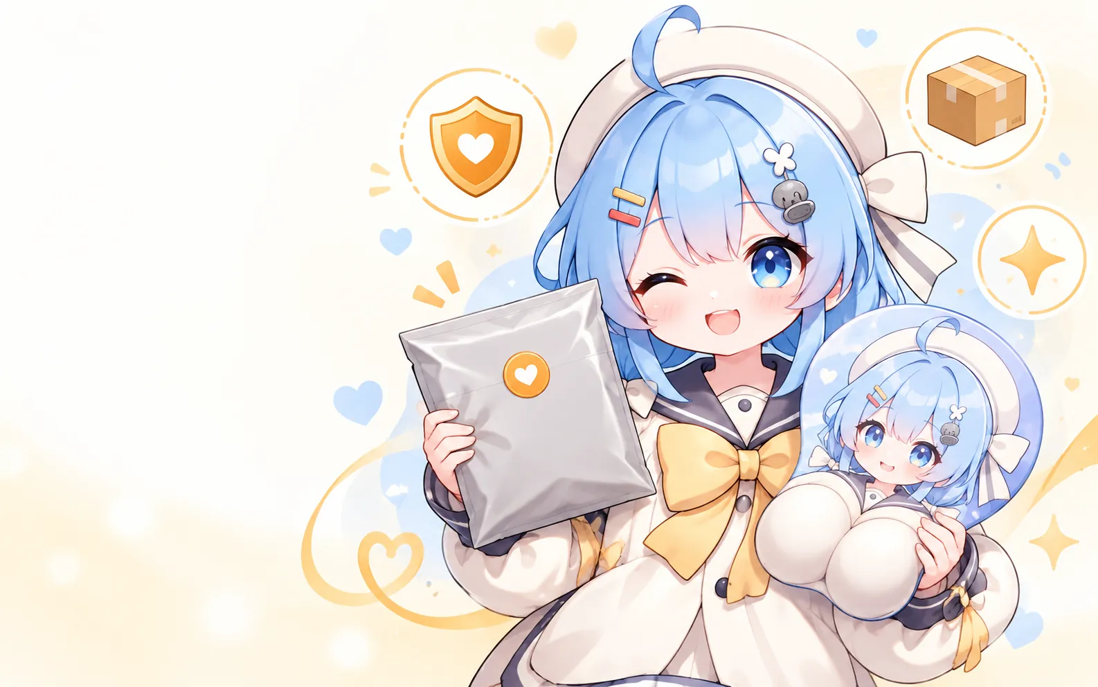 YUMEOO quality and discreet packaging illustration